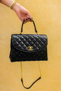 Chanel Classic Flap — Medium, Black Caviar